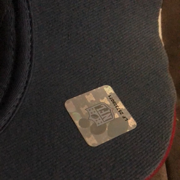 NFL Official Authentic Super Bowl XLVI Hat Reebok Original Sticker - Picture 5 of 6